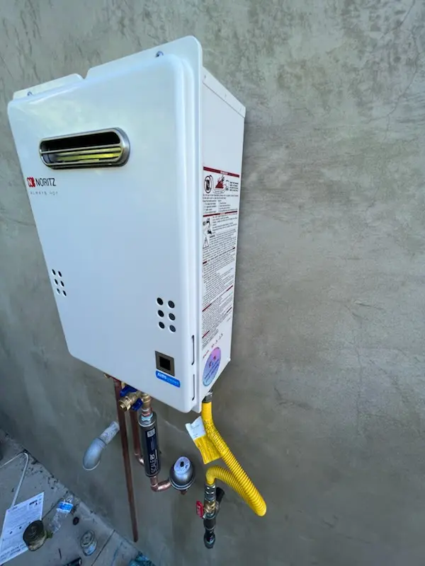 Tankless water heater installation for New Lexington homes
